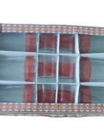 Набір 6стаканів+6стопок Вишиванка високі