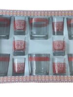 Набір 6стаканів+6стопок Вишиванка низькі