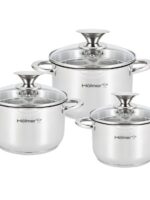 CS-3651-SSD Набір каструль 3предм.(2л;2.8л;3.9л)  Orly Holmer #