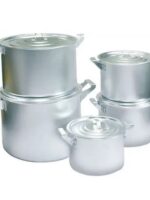 Набір каструль алюм.цил. 5-пр(2,5;3,5;4,5;6,0;20,0) NEW Interos