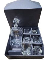РОЗПРОДАЖ 2913 Набір Графін 850мл +6 стаканів 300мл