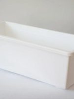 Балконний ящик для квітів 80см.білий