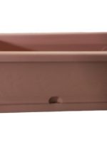 Балконний ящик для квітів 40см теракот ПАЛЕРМО