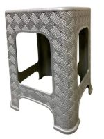 Табурет Ротанг металік 15 шт/уп R-Plastic