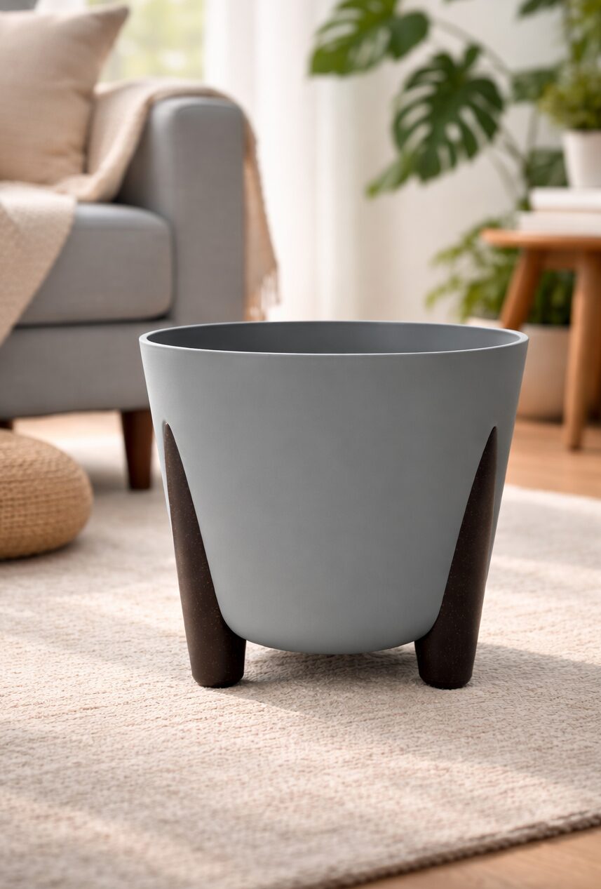 22 229 Горщик Фріда 300мм 13,9л сірий # - Зображення 1