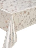 2921 Клейонка рідке скло з голографічним малюнком Laser 1.37*20м Stenson