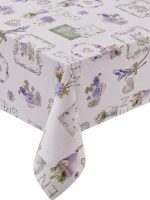 3738 Клейонка ПВХ з принтом на тан.основі Прованс 1.37*20м Stenson