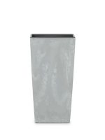 533 Горщик для квітів Фінезія 250*250 ЕКО сірий бетон з вкладом #