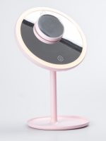 РОЗПРОДАЖ HP072TD020P Дзеркало настільне кругле з збільшенням і led підсвіткою для макіяжу