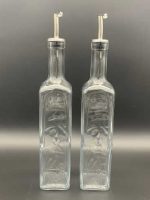 80229 Ємкість для олії з металевим дозатором 500мл 2шт/уп