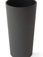 864 Горщик для квітів Лілія 250мм Джампер графітовий з вкладом #