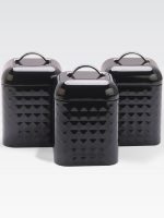 MR-1676-3S Набір 3-х ємкостей BLACK Maestro