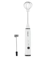 РОЗПРОДАЖ SK1772W Капучинатор акумуляторний 1200 мАч безшумний з USB зарядкою білий