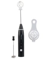 РОЗПРОДАЖ SK1772B Капучинатор акумуляторний 1200 мАч безшумний з USB зарядкою чорний