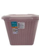 071 Кошик з кришкою 15л слонова кістка UKSAN