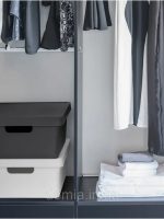 EP-416 Кошик квадратний з кришкою 17л мікс