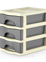 VC-706AP Комод міні 3-х ярусний жовтий