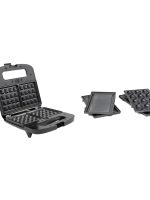 HCG-134SM Сендвічниця 3в1 (гриль,вафлі, горіх.) 800Вт Hölmer #