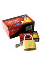 Замок GUSAMI 75мм коричневий