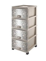 298 Комод з малюнком (мозаїка) 38*46*90см ELIF