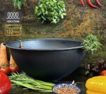 V15СРGr Казан узбецький WOK 15л з кришкою-сковородою гриль "S&T" - Зображення 2