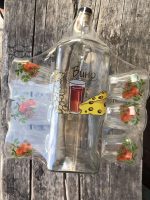 Набір "Лікерчик" XL 1.5л Графін+6 стопок 50мл"Ягідки"