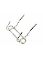 1163 Вішалка хромована 2 гачки А+