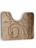 VZS04500 Коврик у ванну латексна основа, поліпропілен 60х50см беж Vezer