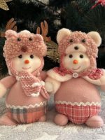 90763 Фігура новорічна Snowman 18см STENSON