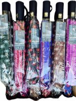 8087 Зонт  напівавтомат 8 шпиць пластик