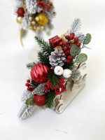 Новорічний Вертеп 25*25см червоний