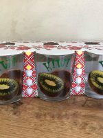 Набір стаканів Фрукти Низькі 6шт/уп 250мл