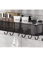 50243 Полиця настінна 7 гач. 40*13,5*15см Stenson