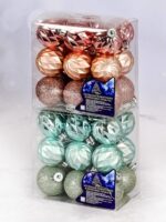 9696 Ялинкові кульки 4см 18шт/наб Stenson