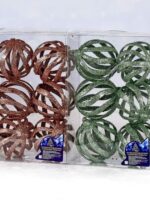 9719 Ялинкові кульки 8см 6шт/наб Stenson