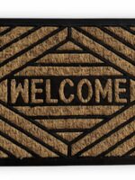 64885 Коврик Панама 40х60см WELCOME (кокос на гум. основі) Польща