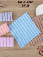 169-3 Рушник мікрофібра 25*25см 20шт/уп