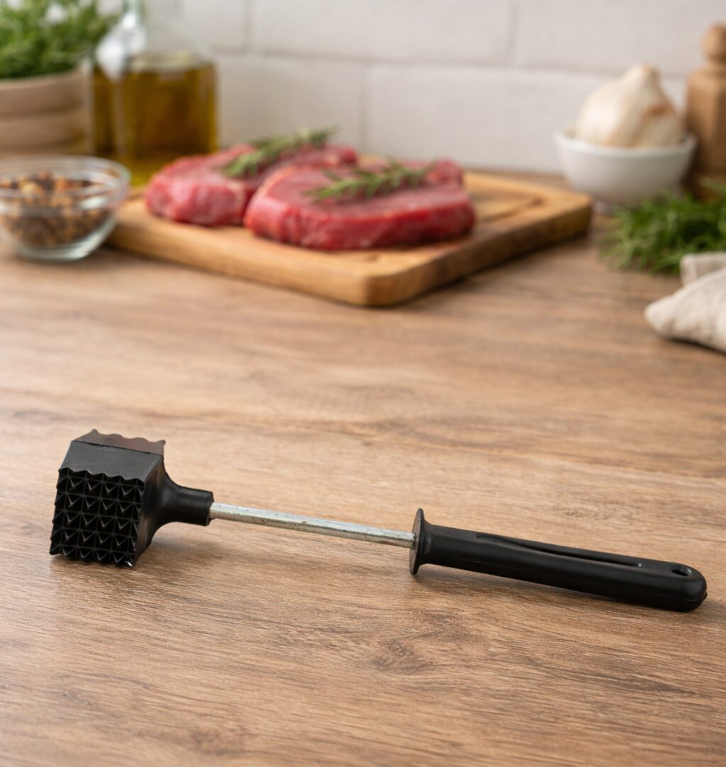 мол1 Молоток відбивний червоний, чорний - Зображення 1