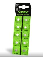 Батарейки Videx AG 5 (LR754) BLISTER CARD 10pcs