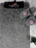 GLD202006 Набір Ковриків Gold 2в1 50х80см+40х50см сірий