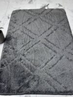 GLD202257 Коврик Gold 50х80см антрацит поліпропілен