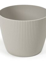 668 Горщик Магнолія Джампер 220мм ЕКО-крем #