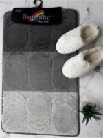 GLD202242 Коврик Gold 50х80см антрацит поліпропілен