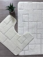 CLT16 Набір Ковриків Classic 2в1 60х100см+50х60см крем