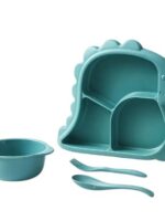 119 Набір дитячий 4-предмет. (тарілка, миска,ложка,вилка)