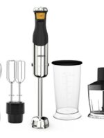 HBG-800DWHCHC Блендер 4в1 800Вт чаша-600мл чорно-сріблястий Ardesto #