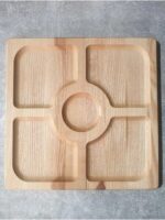 Менажниця квадратна дерево 30см