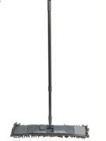 61136 Швабра телескоп., пластик, мікрофібра/лапша сіра Польща