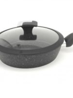 3006 А+ Сковорода з силіконовою кришкою 22см