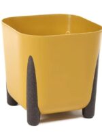 232 Горщик квадратний Фріда 260*260мм мідний